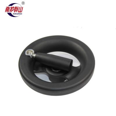 China Spoked NHQS Bakelite PHSLN-KC Spoked Handwheel With Foldle Handle For Machinery Tools for sale