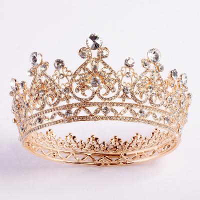 China Wedding Accessorize Bridal Hair Accessories Queen Birthday Wedding Prom Queen Women's Crown Hair Jewelry for sale