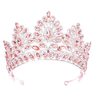 China Wedding Accessorize Wedding Hair Accessories Wedding Headpiece Hair Circle Bridal Crown For Brides Bridal Hair Jewelry for sale