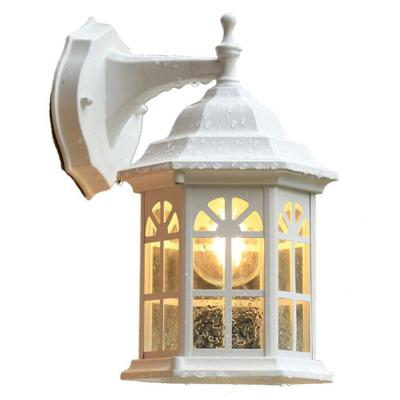 China European Outdoor Pastoral LED Wall Lantern LED Courtyard 9W LED Wall Lamp Outdoor Wall Sconce for sale