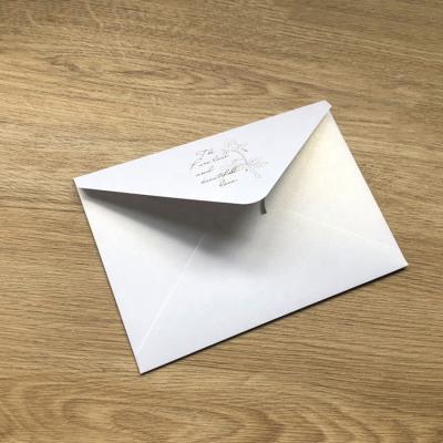 China Gift Envelope Customize 135x195MM Wedding Invitation Card Blank Paper Envelopes Gift Envelope Without Any Printing for sale