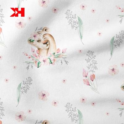 China Kahn Fabric Printing Services Anti-static Digital Custom Cotton Printed Poplin Fabric for sale