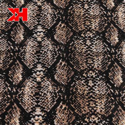 China High quality POLY MESH PRINT 115GSM Shrink-resistant knitted polyester/cotton fabric for garment for sale