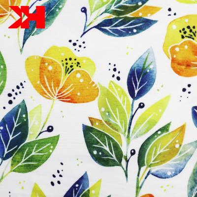 China kahn print dty fabric Tear-resistant with brush fabric high quality dty jersey with 100% poly spandex brush print fabric dty for sale