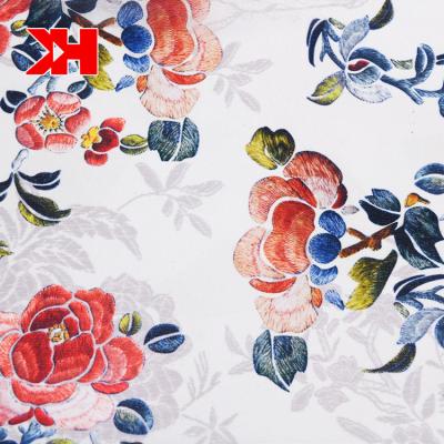 China Supplier Professional Shrink-Resistant Floral Design Chiffon Polyester Printing Fabric For Dress for sale