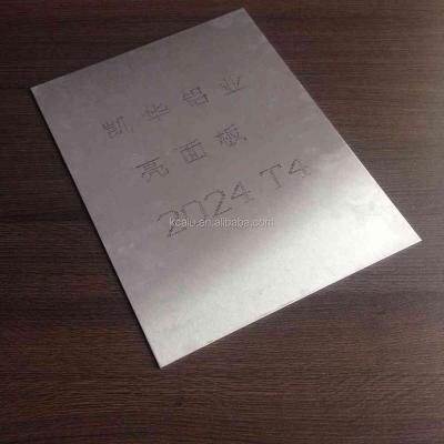 China 2024 Aircraft aluminum sheet /plate price per kg factory supply with high quality for sale