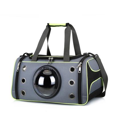 China Factory New Pet Factory Direct Folding Pet Bag Space Folding Pet Products Direct Breathable Cat Bag Outing Portable Dog Bag for sale