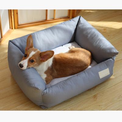 China Travel Dogs Innovative Products Cotton Kennel Non-Stick Hair Pet Ensures Dog Bed Luxury for sale