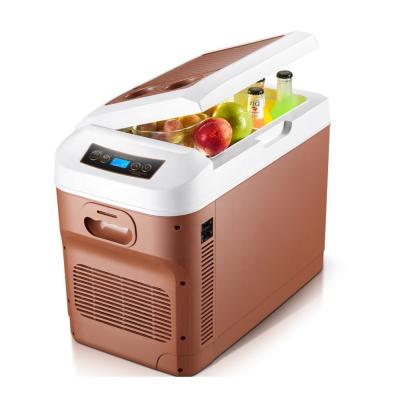 China Best Selling ABS Cooler Car Electric Fridge Portable 12V Fridge Cold Drinks Car Fridge For Trucks for sale