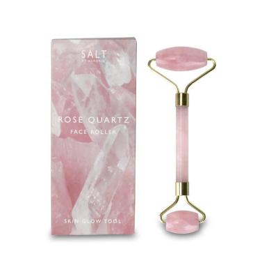 China Whitening Rose Quartz Jade Roller Relax body SPA beauty tool, facial skin massage roller jade for sale