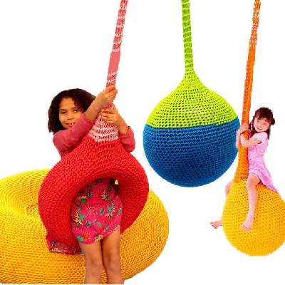 China Fun Factory Unpowered Funny Kids Swing And Other Amusement Park Products For Indoor And Outdoor Playground Equipment for sale