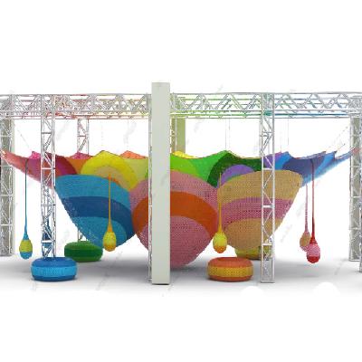 China Unpowered Commercial Indoor Soft Playground Equipment /outdoor Kids Climbing Amusement Nets for sale