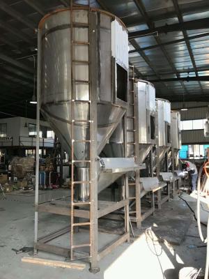 China Stainless steel  Large Vertical plastics blender/spiral mixer OEM  factory good price for sale