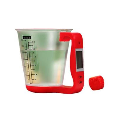 China Sustainable Digital Kitchen Scale And Measuring Cup for sale