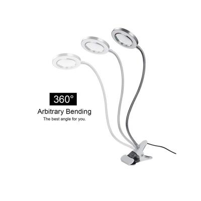 China Mid Century Desk Lamp Eyelash Extension LED Light Clip On Lamp USB Eye-Care Book Light Bed Lamp Tattoo, Nail Art, Makeup Wick Lamp for sale