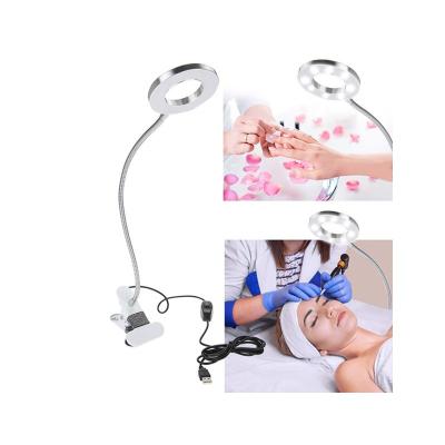 China Mid Century Beauty Lamp, USB Tattoo Beauty Lamp with Warm Light & Eyelash & Eyebrow Clip Tattoo Manicure Extension Reading for sale