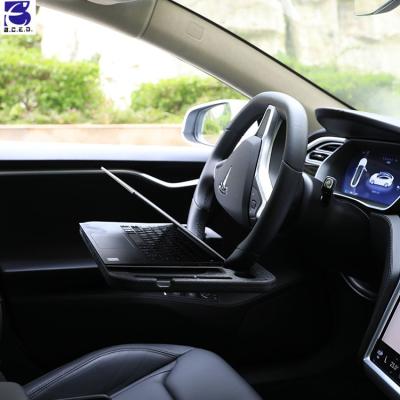 China Car Steering Wheel Food / Durable Car Tray Convenient Stand Table /Desk Laptop Universal for sale