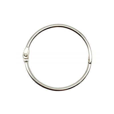 China Eco-friendly+Reusable 15# Grebiche Ring Binder Rings Nickel Plated Steel Metal Book Rings,Silver,School for sale