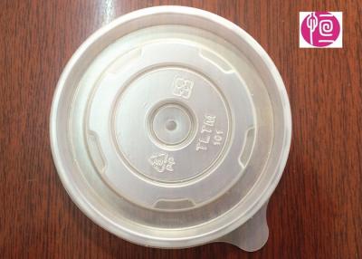 China 12oz PP Material 100mm Round Soup Lid BPA Free FDA Certificated for sale