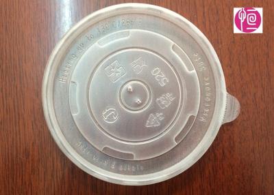 Chine couvercles en plastique jetables de 16oz 113mm, couvercle plat matériel de soupe à pp pour la nouille instantanée à vendre