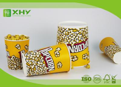 China Colorful Design Custom Disposable Paper Buckets For Popcorn And Fried Chicken Drumstick for sale