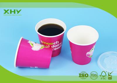 China 10oz Top dia 90mm Double PE Coated Disposable Paper Cup For Cold Drinks 350ml for sale