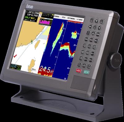 China Copper 10.4 Inch Marine Fishfinder/Echo Sounder for Fishing Boat and Boats XINUO XF-1069GF Echo Sounder Fish Finder GPS Combo for sale