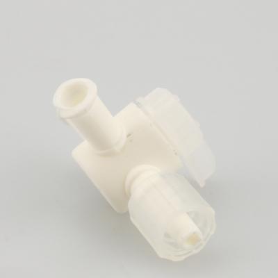 China Printer spare parts plastic imported three way control valve for large format solvent printer for sale