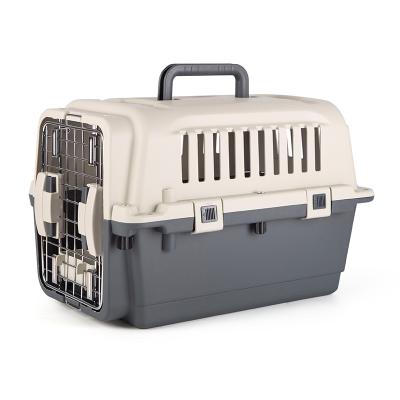 China Stored Breathable Classic Dog Air Plane Carrier Box Cat Dog Pet Travel Carrier for sale