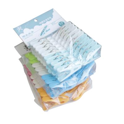 China Durable Colorful Household Drying Rack Clip Plastic for sale