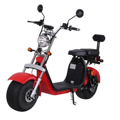 China 2020 Unisex New EEC COC 60V 1200W 2 Wheel Fat Tire Citycoco Electric Scooter for sale