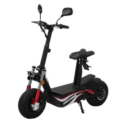 China Hot Sale Chihui 48 Scooter High Tensile Steel Crazy Volt 2000W Electric Scooter for sale