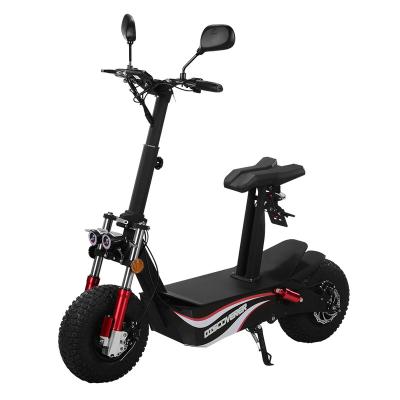 China Big Power Off Road Big Tire Fat Tire Unisex High Speed ​​Big Wheel 2 Wheel Electric Scooter for sale