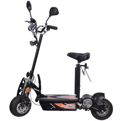 China EEC COC Unisex 36v 500w Street Legal Folding With Seat Two Wheels On Road Electric Scooter for sale