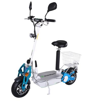 China EEC COC Approved 2 Wheel Electric Scooter Adults City Foldable Electric Scooter With Safety LED Lights CHES-B for sale