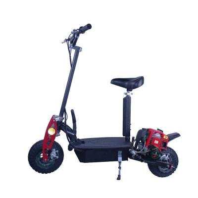 China 1.5L fuel tank high quality folding adult 49cc gas two stroke air cooled cheap scooter for sale 1220x380x1150mm for sale