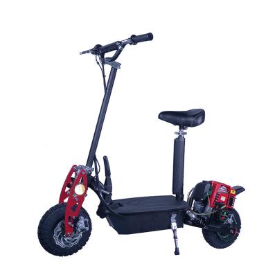 China 2020 New Design Customized 2 Wheel 32km/h Speed ​​Adult Scooter Gas With Removable Seat Chain for sale