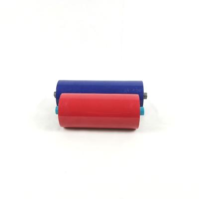 China Building Material Stores Conveyor Belt Rubber Coated Rollers , Coated Rubber Rollers for sale