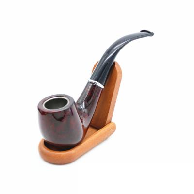 China Wholesale Premium Design Color Wooden Smoking Pipe for sale