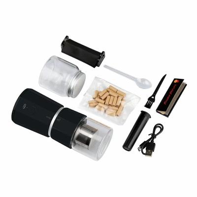 China New Electric Herb Grinder Luxury Tobacco Grinder Electric Set for sale