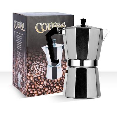 China PORTABLE Aluminum Espresso Mocha Coffee Maker Mocha Pot for sale