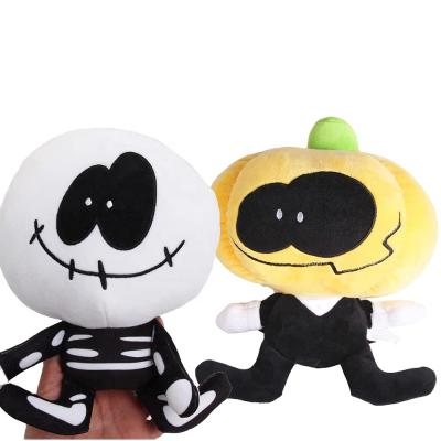 China Hot Selling Friday Night Funkin Stuffed Plush Toy Dolls Toys Sound Dolls Kids Pumpkin Ghost Toys for sale