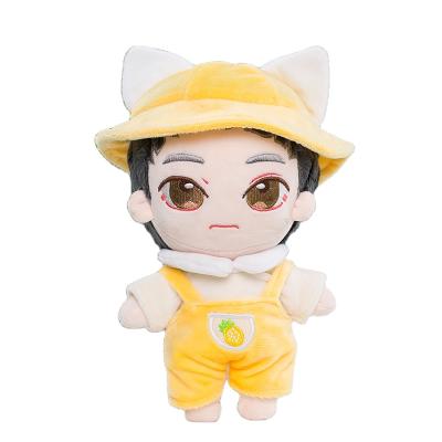 China Wearing Character Toy Doll Cute MINI Clothes Custom Idol High Quality Kpop TV Show Kpop TV Series Plush Toy Factory Humanoid Figure for sale