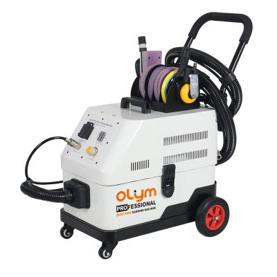 China Auto body /Wood 2023 Latest dry grinding car dust collector vacuum sander sanding machine for metal sheet large suction 50L for sale