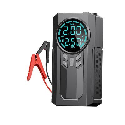 China Passenger Car 12V Portable Power Bank Car Battery Charger Jump Starter with Quick Charge and LED Display for sale