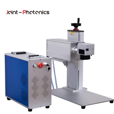 China New Design High Efficiency Desktop Mini Portable 355nm Fiber Laser Printer Water Cooled Commercial UV Laser Marking Machine For Metal Plastic for sale