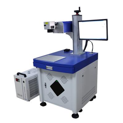 China 2022 new product wholesale version water cooled portable uv laser marking machine 3w 5w 8w stand alone for sale