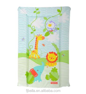 China Bathtime or Diaper Changing Nursery Baby Changing Mat Waterproof Mats Rainforest Friends for sale