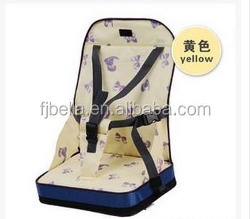 China Portable Feeding Booster Handmade Baby Seat Dining Toddler Travel Umpire Chair Cushion Baby Foldable Cushion for sale