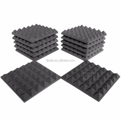 China Ktv Studio Soundproofing Wall Tiles Pyramid Acoustic Foam Sound Absorbing Foam for sale